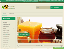 Tablet Screenshot of apisanz.com